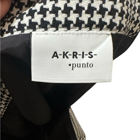 Akris Punto Black and White Midi Skirt - Picture 5 of 6